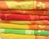 100%cotton yarn-dyed jacqurad velvet big size beach towel