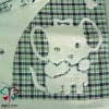 100% cotton yarn dyed kids towel