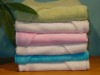 100%cotton yarn-dyed plain towel