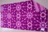 100%cotton yarn-dyed reactive printed beach towel
