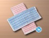 100%cotton yarn dyed square towel