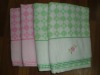 100%cotton yarn dyed stripe and checks home hand towel