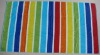 100% cotton yarn-dyed stripe velour beach towel