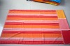 100% cotton yarn-dyed stripe velour beach towel
