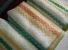 100% cotton yarn dyed towel