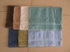 100% cotton yarn-dyed towels