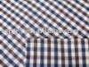 100% cotton yarn dyed twill summer shirting fabric