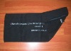 100% cotton zip pocket towel with customized embroidery logo