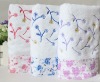 100% cottton embroidery face towel