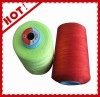 100% dyed polyester virgin single spun yarn