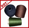 100% dyed polyester virgin single yarn 12/1