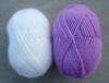 100% dyed wool worsted crochet yarn,hand knitting yarn