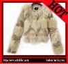 100% genuine fox fur coat. Dyed knitted fox fur coat with fashion design. Popular fur coat on hot selling with wholesale price!