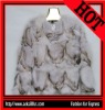 100% genuine fox fur coat. Dyed knitted fox fur coat with fashion design. Popular fur coat on hot selling with wholesale price!