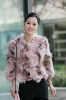 100% genuine fox fur coat. Fox fur coat with fashion design. Popular fur coat on hot selling with wholesale price!