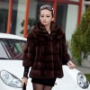 100% genuine mink fur coat for women(Luxurious,Fashion,New style)