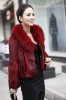 100% genuine rabbit fur coat. Rabbit fur coat with fashion design. Popular fur coat on hot selling with wholesale price!