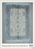 100% hand knotted pure natural silk persian  carpet