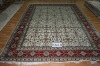 100% hand knotted silk carpet