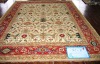 100% hand knotted wool carpet tiles