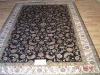 100% handknotted pure silk rug