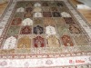 100% handknotted silk carpet