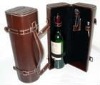 100% handmade PU wine box