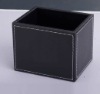 100% handmade  genuine leather memo box