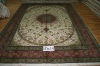 100% handmade high quality silk rug