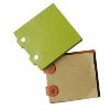 100% handmade leather note pad