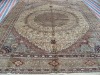 100%handmade silk carpet with high quality at low price
