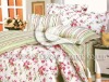 100% high quality cotton dyed bedding duvet set