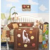 100% high quality cotton embroidery giraffe baby bedding/baby quilt
