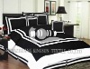 100% high quality cotton satin printed bed linen