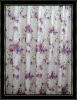 100% jacquard polyester printed curtain design