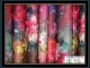 100% jacquard polyester printed curtain designs