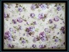 100% jacquard polyester printed fabric 2011 polyester curtain design