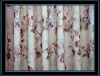 100% jacquard polyester printed fabric beaded curtain room divider