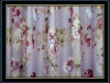 100% jacquard polyester printed fabric bed room curtain