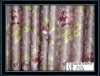 100% jacquard polyester printed fabric car widow curtain