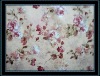 100% jacquard polyester printed fabric curtain styles