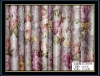 100% jacquard polyester printed fabric kitchen curtain