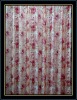 100% jacquard polyester printed fabric latest curtain designs 2011