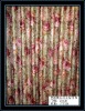 100% jacquard polyester printed fabric living room curtain