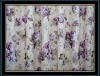 100% jacquard polyester printed fabric trailer curtains