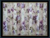 100% jacquard polyester printed fabric trailer curtains