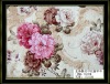 100% jacquard polyester printed fabric waterproof curtain