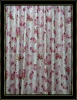 100% jacquard polyester printed living room curtain fabric