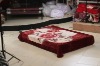 100% korean style 1 ply raschel polyester mink blanket