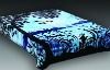 100% korean style raschel 1ply polyester mink blanket